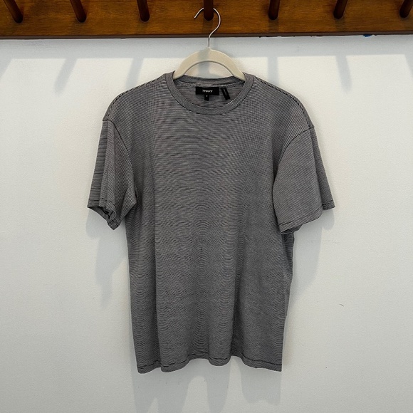 Theory Perfect Stripe Tee – Size P / X-Small - Picture 4 of 6